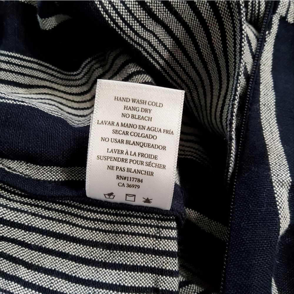 Rails Angela Mediterranean Stripe Belted Jumpsuit Size S - Picture 11 of 12